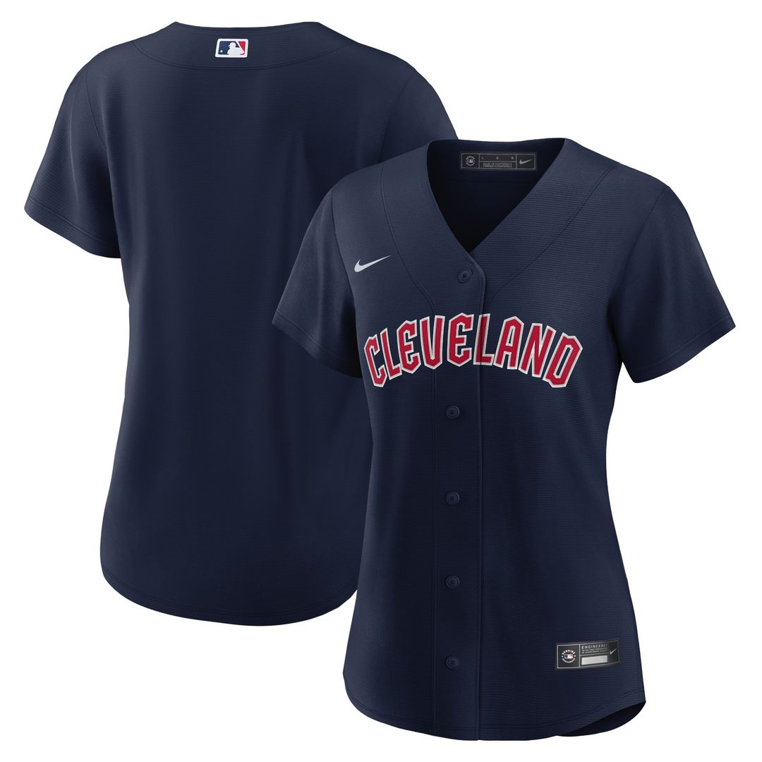 Women's Cleveland Guardians Nike Home Replica Team Jersey - White