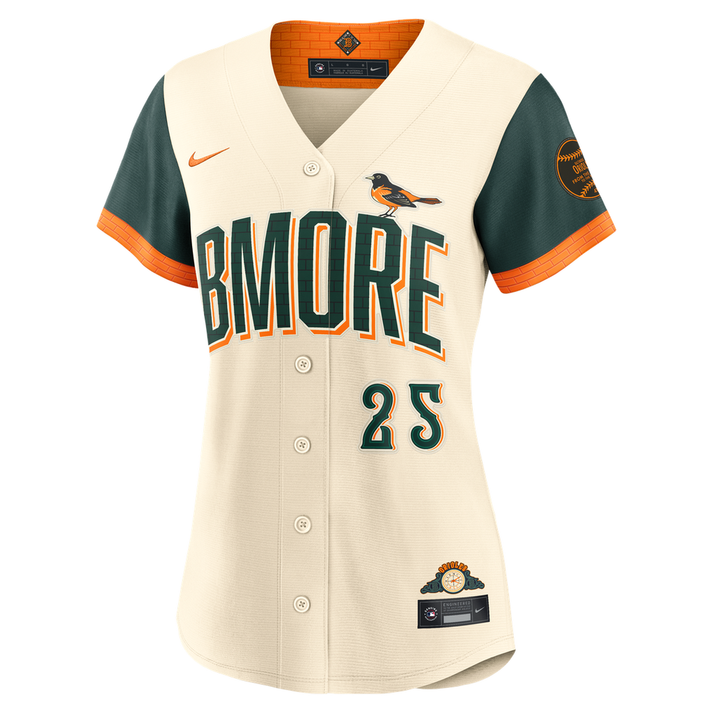 Pete Alonso Baltimore Orioles Nike Women's 2026 City Connect Stadium Jersey - Cream
