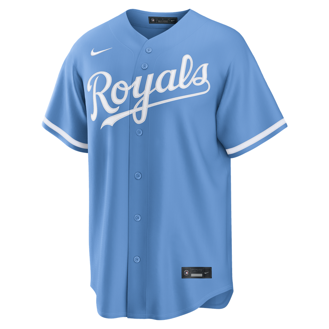 Bobby Witt Jr. Kansas City Royals Nike Alternate Replica Jersey - Light Blue