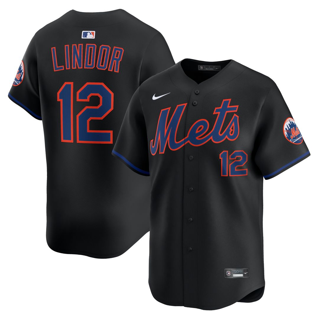 Francisco Lindor New York Mets Nike Home Limited Jersey - White