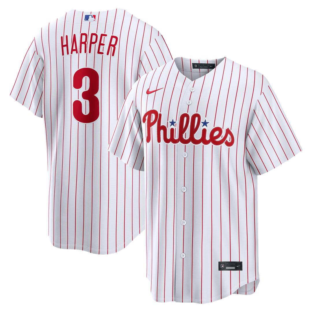 Bryce Harper Philadelphia Phillies Nike Home Replica Jersey - White