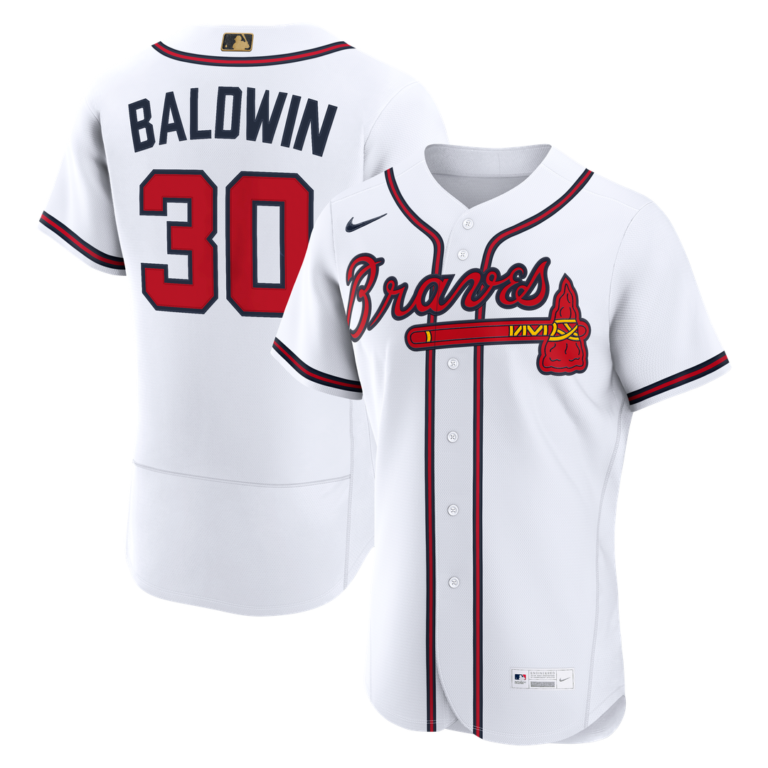Drake Baldwin Atlanta Braves Nike MLB Awards Authentic Jersey - Red