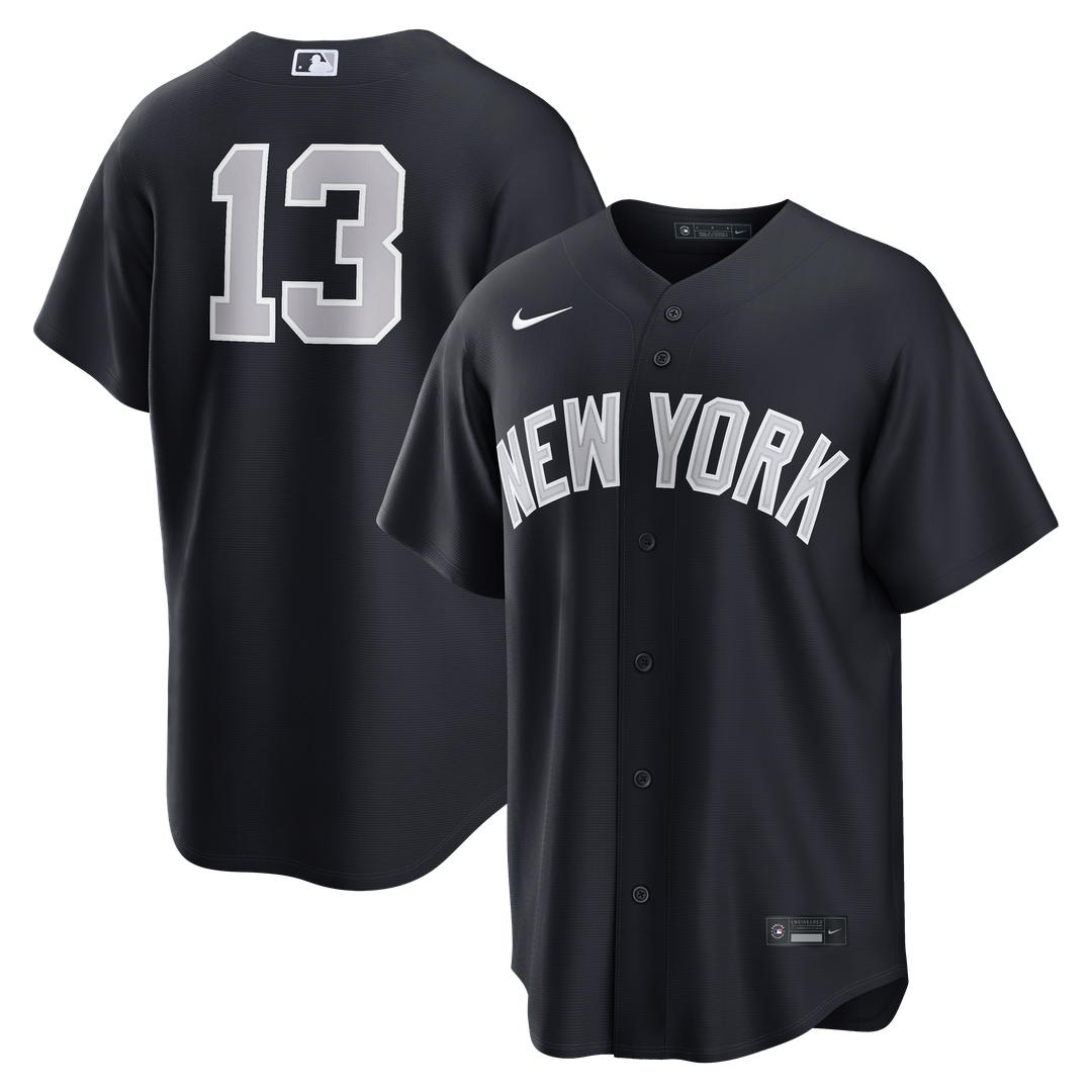 Jazz Chisholm Jr. New York Yankees Nike Road Replica Jersey - Gray
