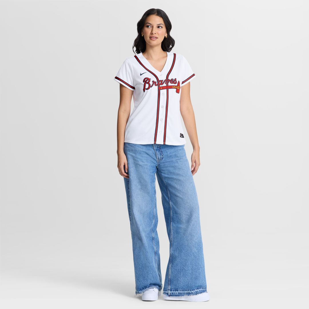 Grant Holmes Atlanta Braves Nike Women's Home Replica Jersey - White