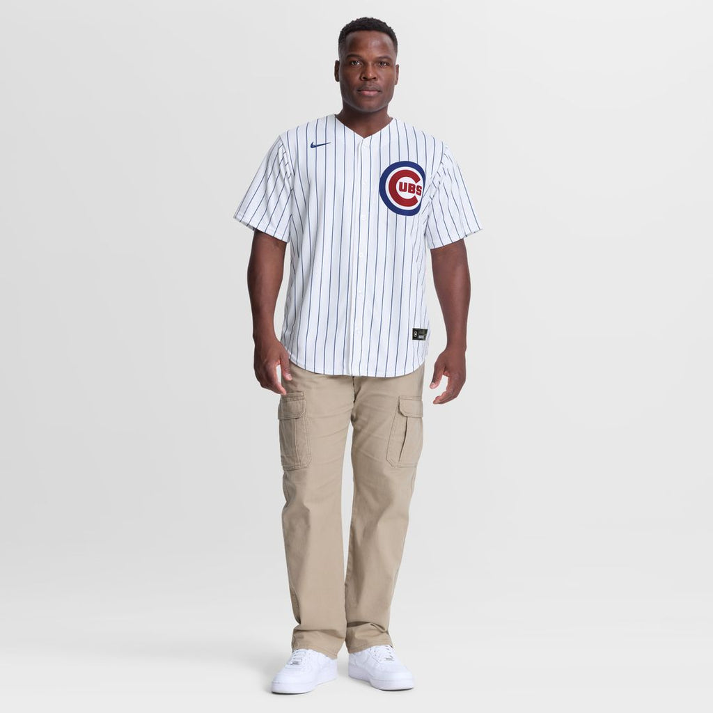 Nico Hoerner Chicago Cubs Nike Home Replica Jersey - White