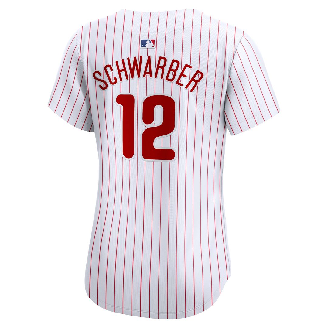 Kyle Schwarber Philadelphia Phillies Nike Women's Home Limited Player Jersey - White