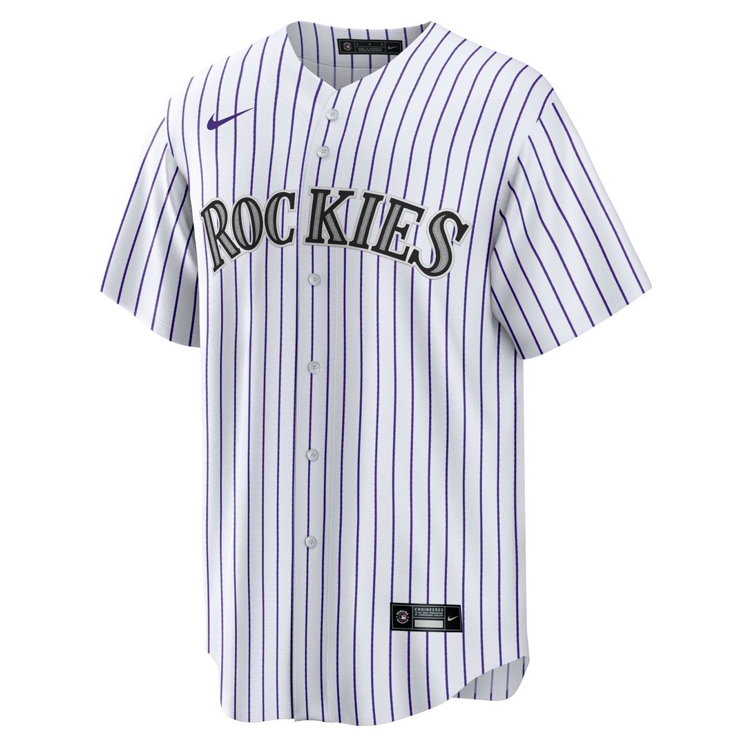Charlie Blackmon Colorado Rockies Nike Home Replica Player Name Jersey - White