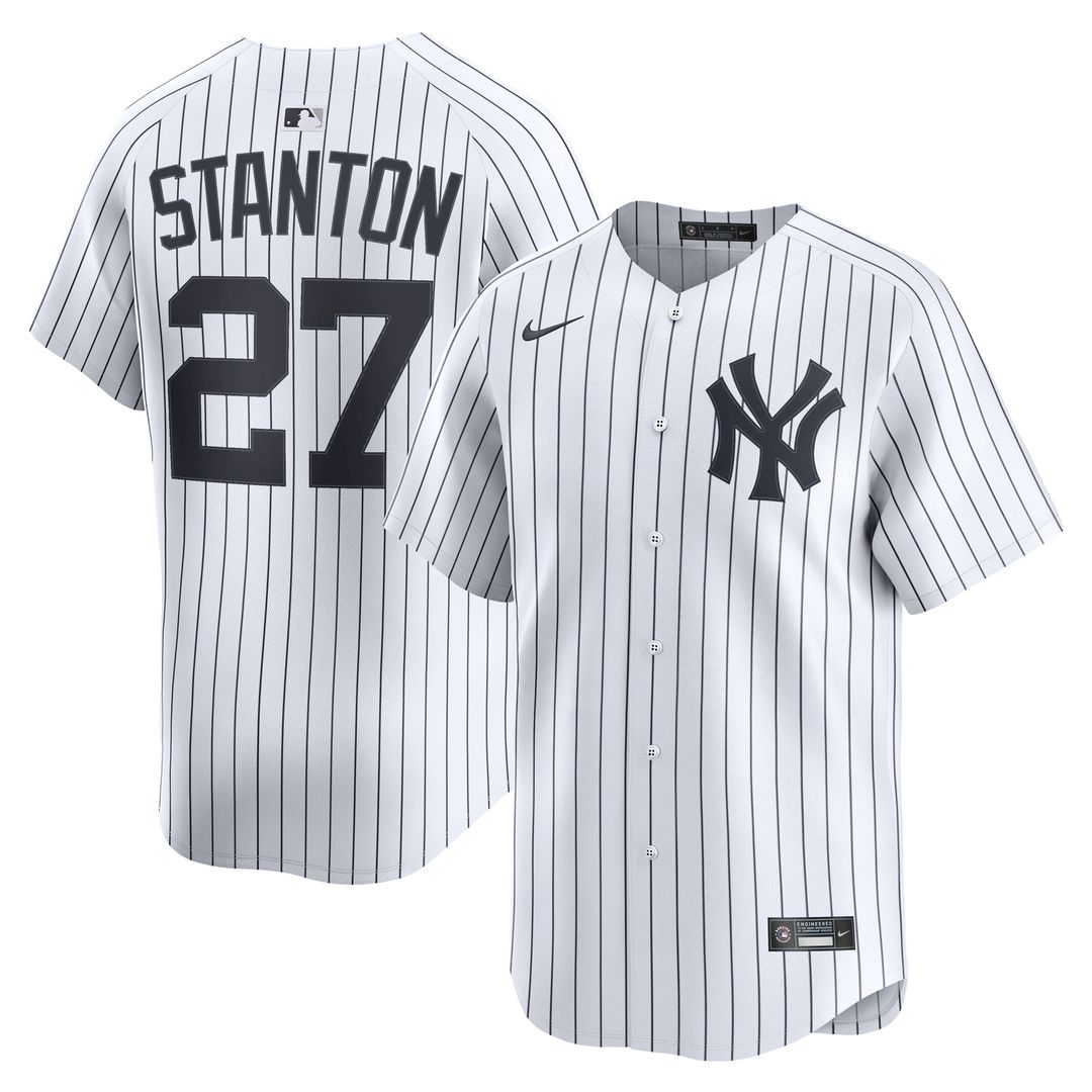 Giancarlo Stanton New York Yankees Nike Road Limited Jersey - Gray