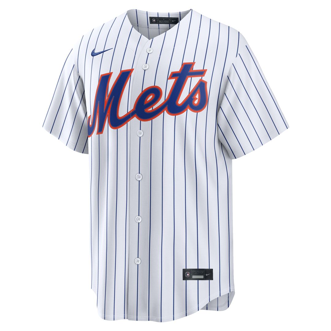 Huascar Brazobán New York Mets Nike Home Replica Jersey - White