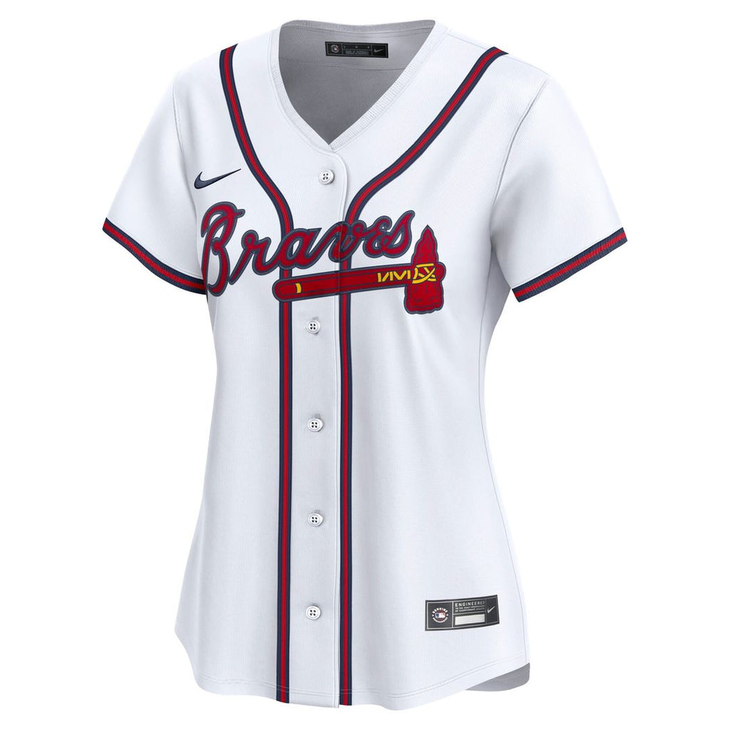 Atlanta Braves Nike Women's Home Limited Jersey - White