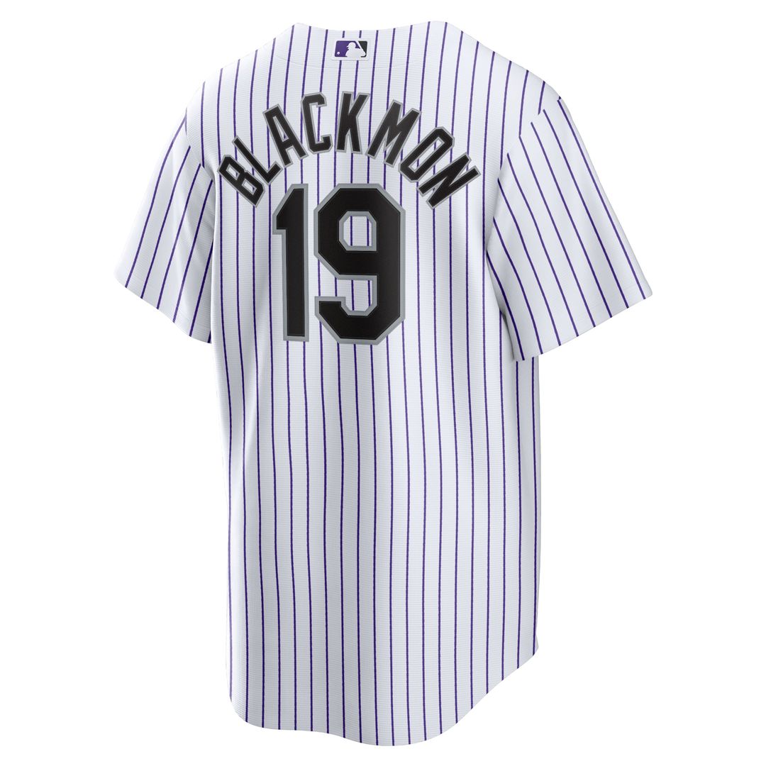 Charlie Blackmon Colorado Rockies Nike Home Replica Player Name Jersey - White