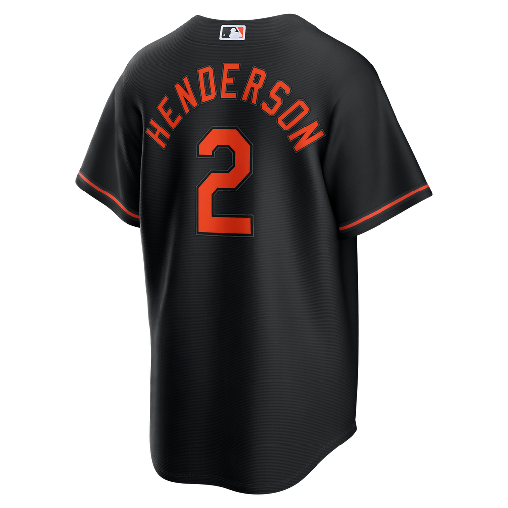 Gunnar Henderson Baltimore Orioles Nike Road Replica Jersey - Gray