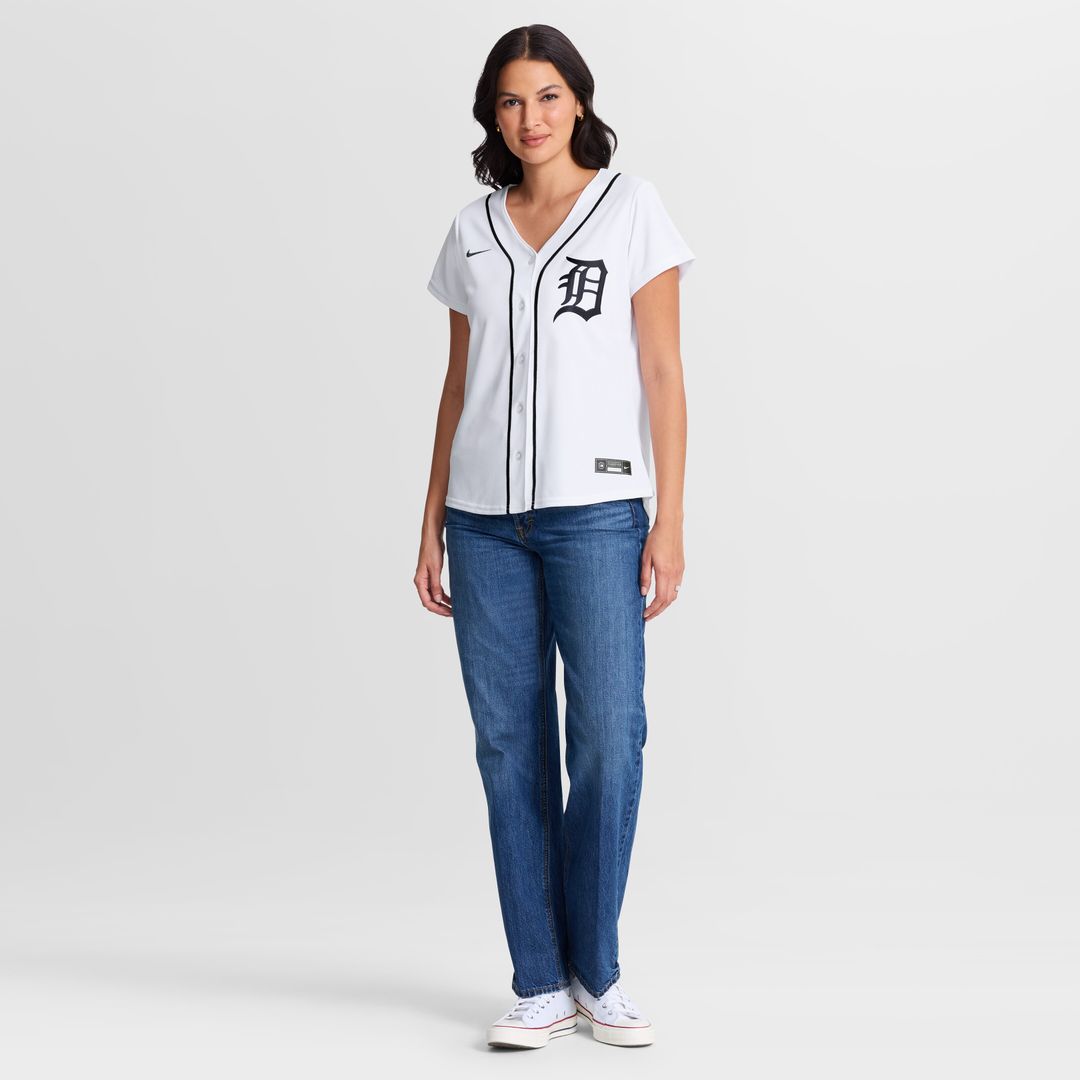 Parker Meadows Detroit Tigers Nike Women's Home Replica Jersey - White