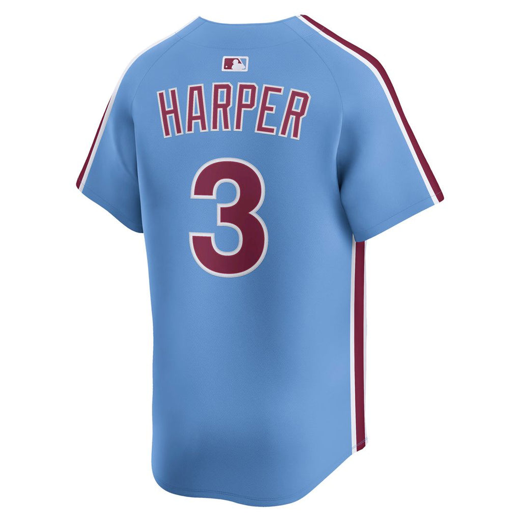 Bryce Harper Philadelphia Phillies Nike Road Limited Player Jersey - Gray