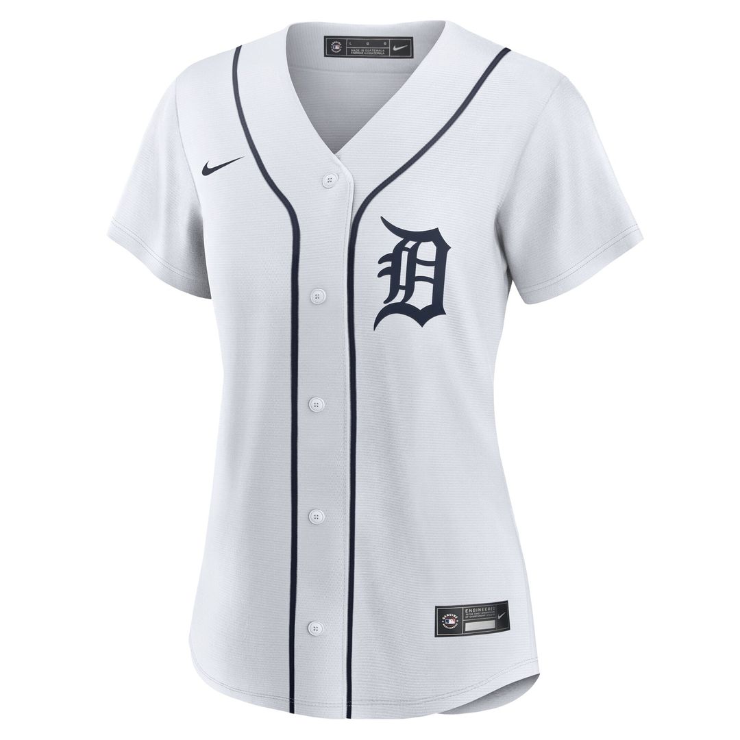 Kerry Carpenter Detroit Tigers Nike Women's Home Replica Jersey - White