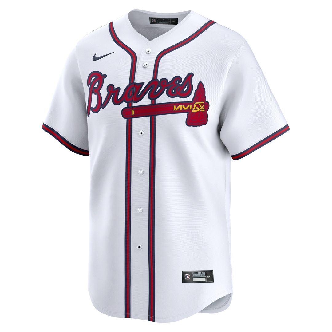 Ozzie Albies Atlanta Braves Nike Home Limited Player Jersey - White