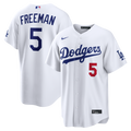 Freddie Freeman Los Angeles Dodgers Nike  Home Stadium Jersey - White