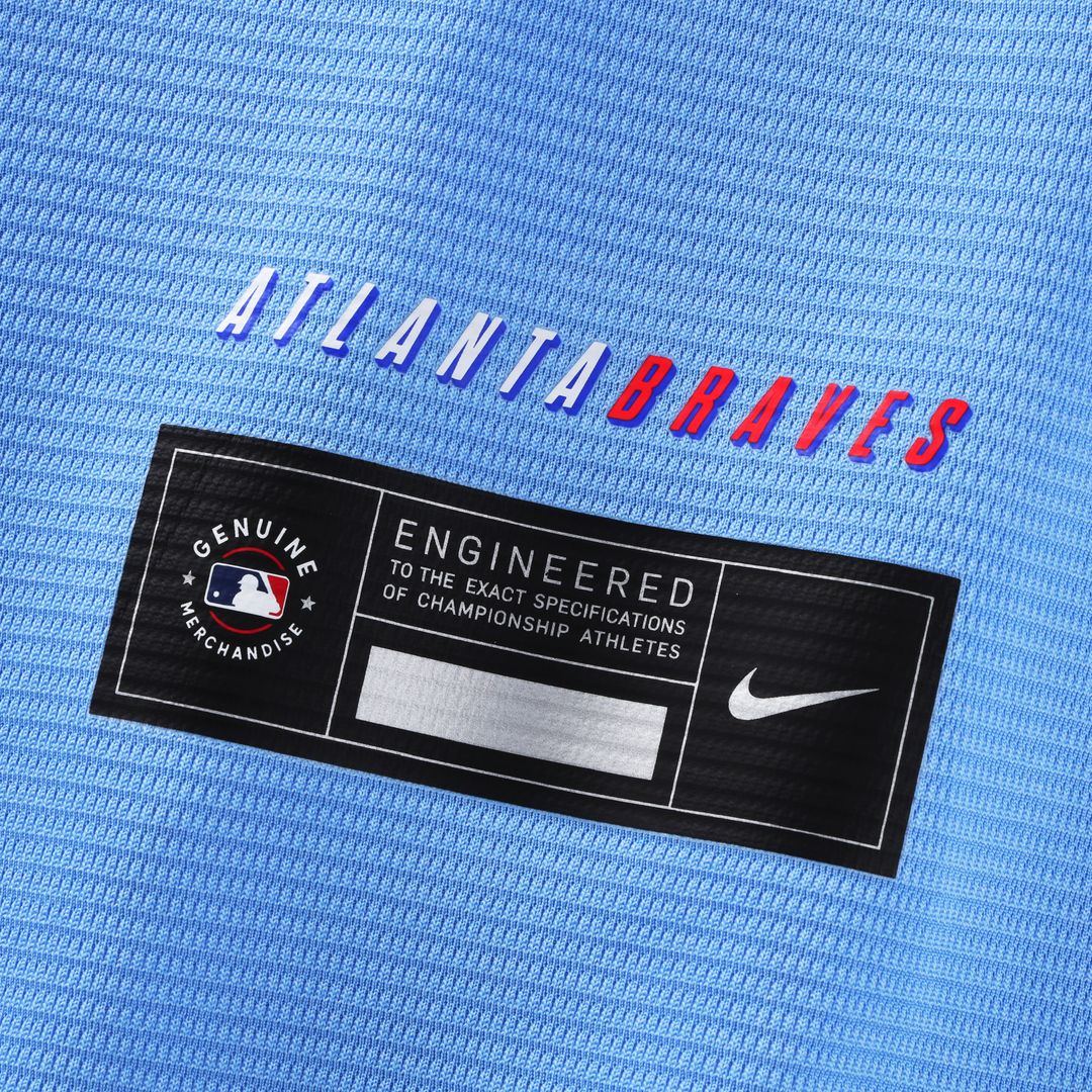 Chris Sale Atlanta Braves Nike 2026 City Connect Stadium Jersey - Powder Blue