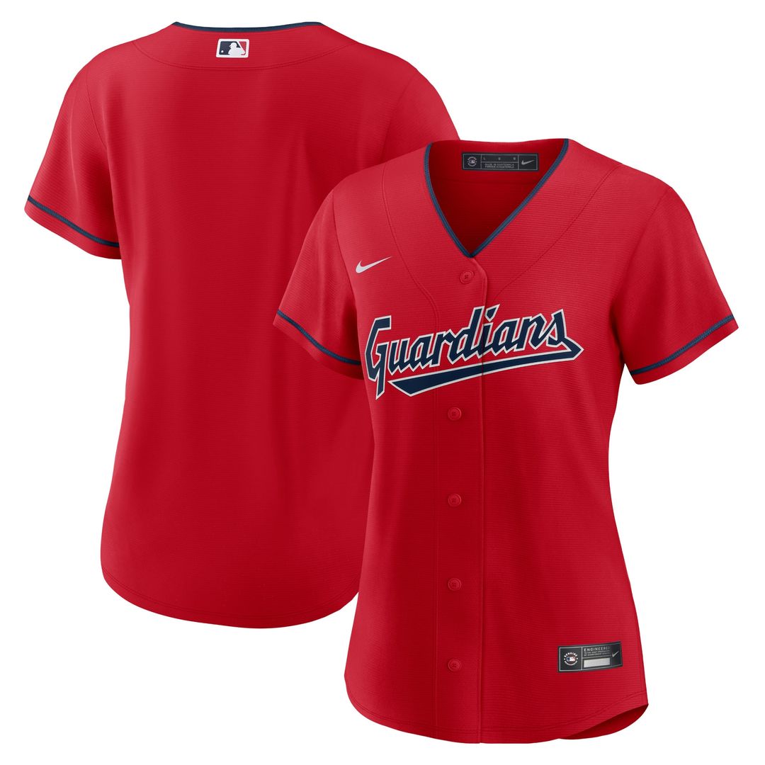 Women's Cleveland Guardians Nike Home Replica Team Jersey - White