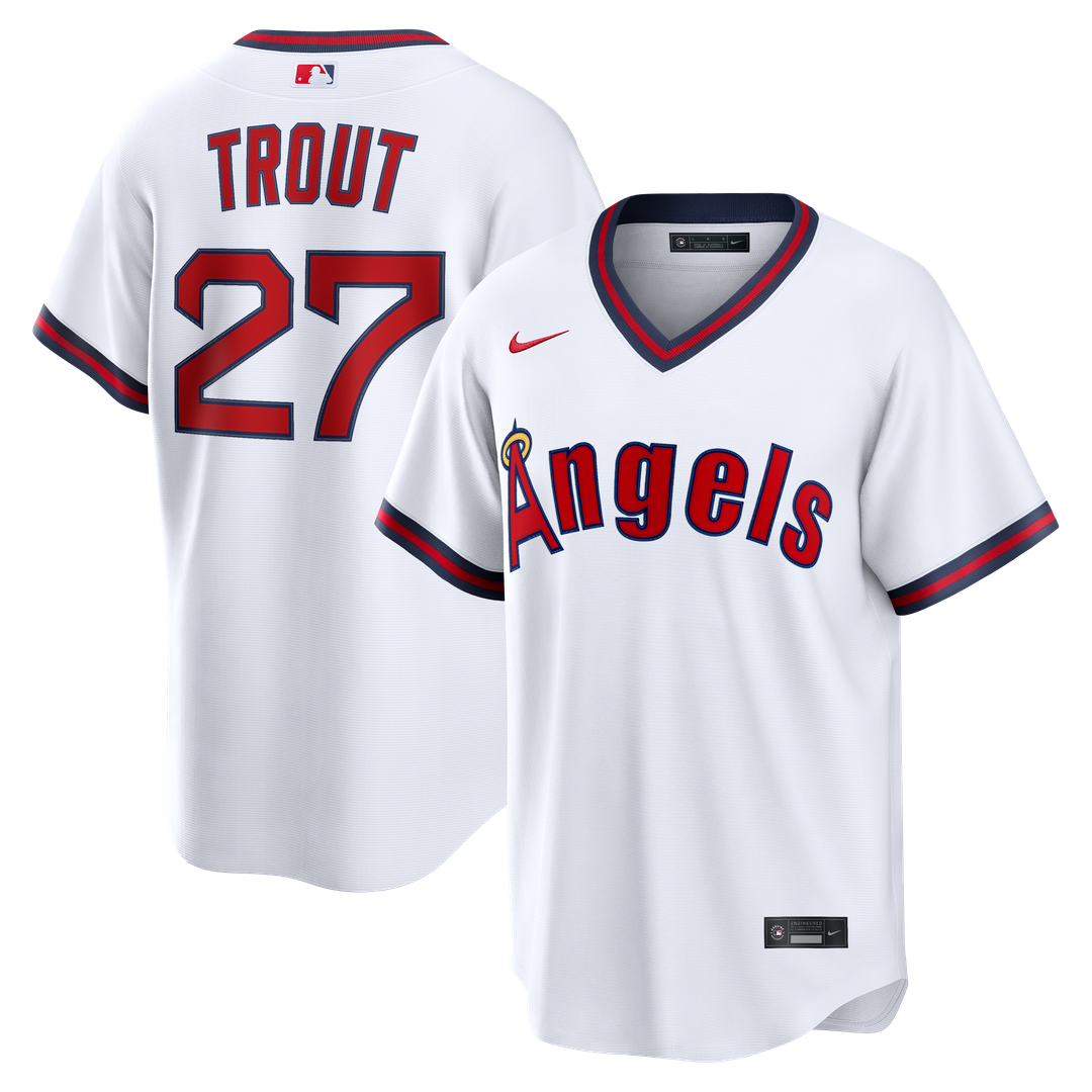 Mike Trout Los Angeles Angels Nike Alternate Replica Jersey - Red