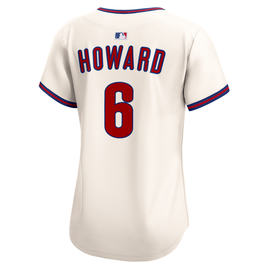 Ryan Howard Philadelphia Phillies Nike Women's Limited Jersey - White