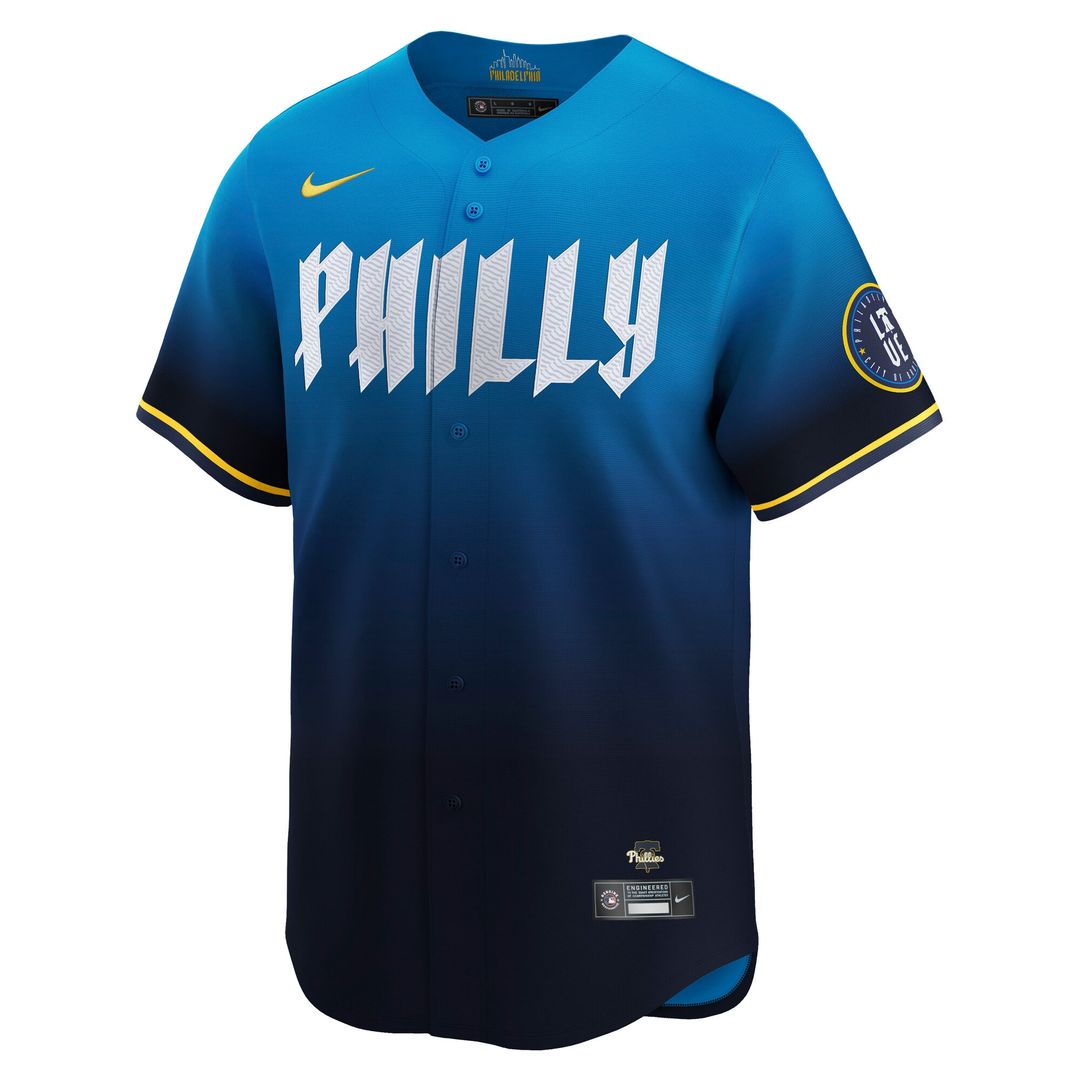 Trea Turner Philadelphia Phillies Nike City Connect Limited Jersey - Blue