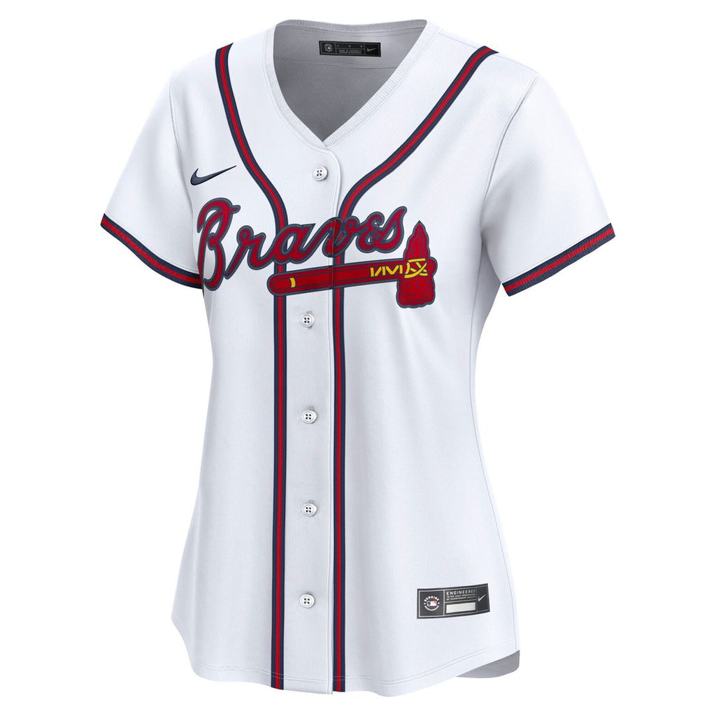 Spencer Strider Atlanta Braves Nike Women's Home Limited Player Jersey - White