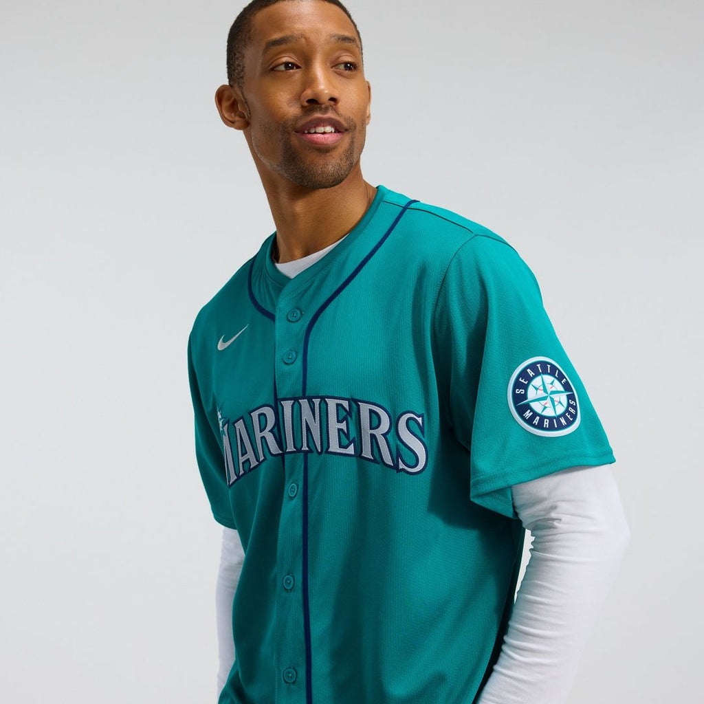 Cal Raleigh Seattle Mariners Nike Alternate Limited Jersey - Teal