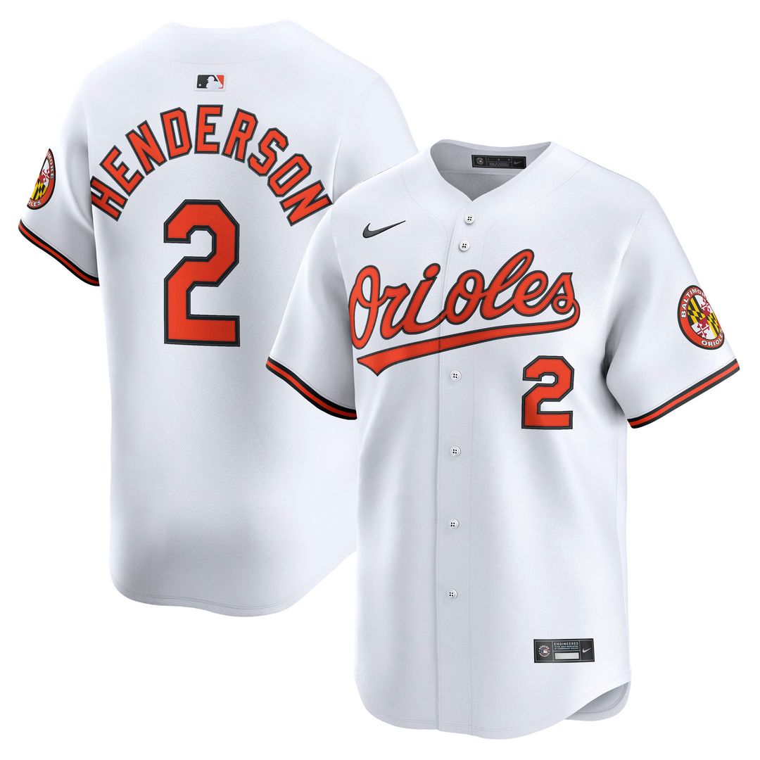 Gunnar Henderson Baltimore Orioles Nike Alternate Limited Player Jersey - Black