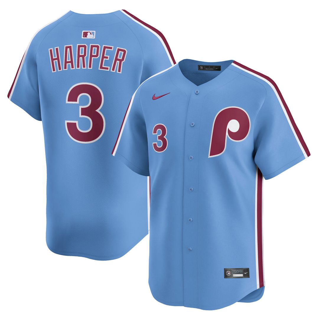 Bryce Harper Philadelphia Phillies Nike Alternate Limited Jersey - Cream