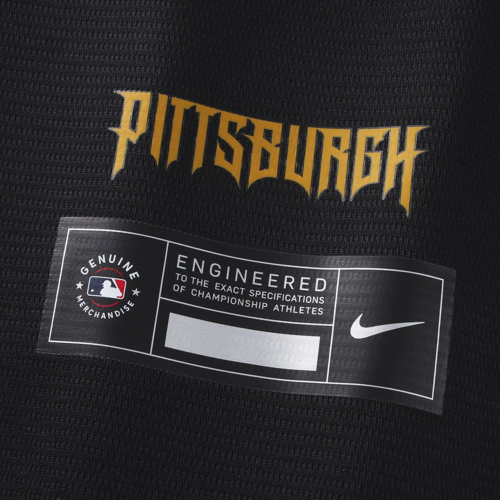 Bryan Reynolds Pittsburgh Pirates Nike 2026 City Connect Stadium Jersey - Black