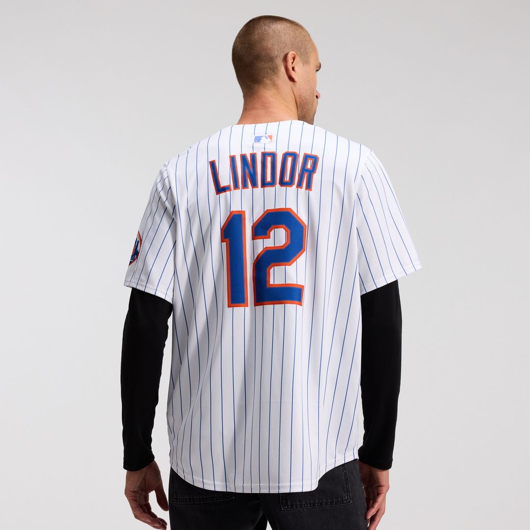 Francisco Lindor New York Mets Nike Home Limited Jersey - White