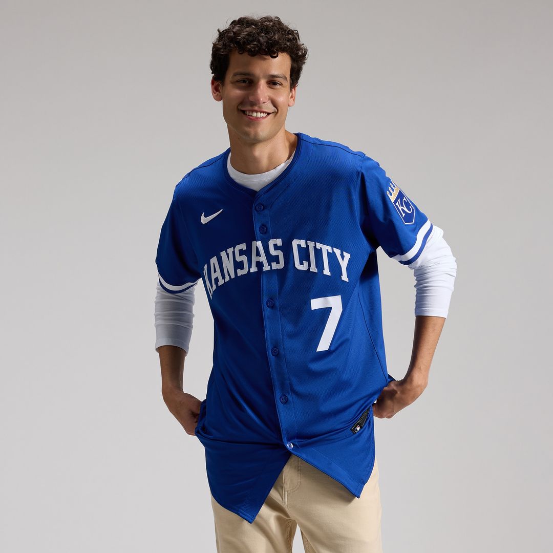 Bobby Witt Jr. Kansas City Royals Nike Home ElitePlayer  Jersey - White